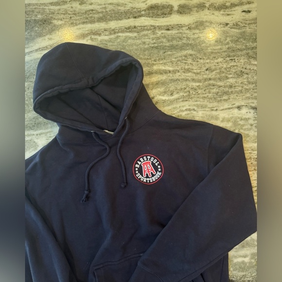 Barstool Sports “Positive Vibes Only” Hoodie Size Medium - Picture 3 of 4